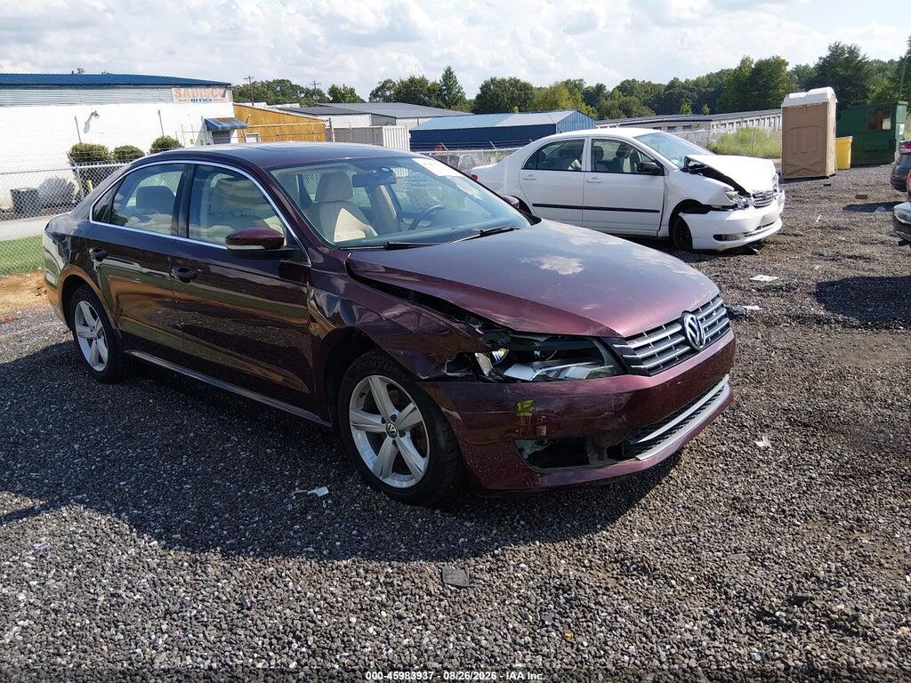 2013 VOLKSWAGEN PASSAT 1VWBN7A30DC012212