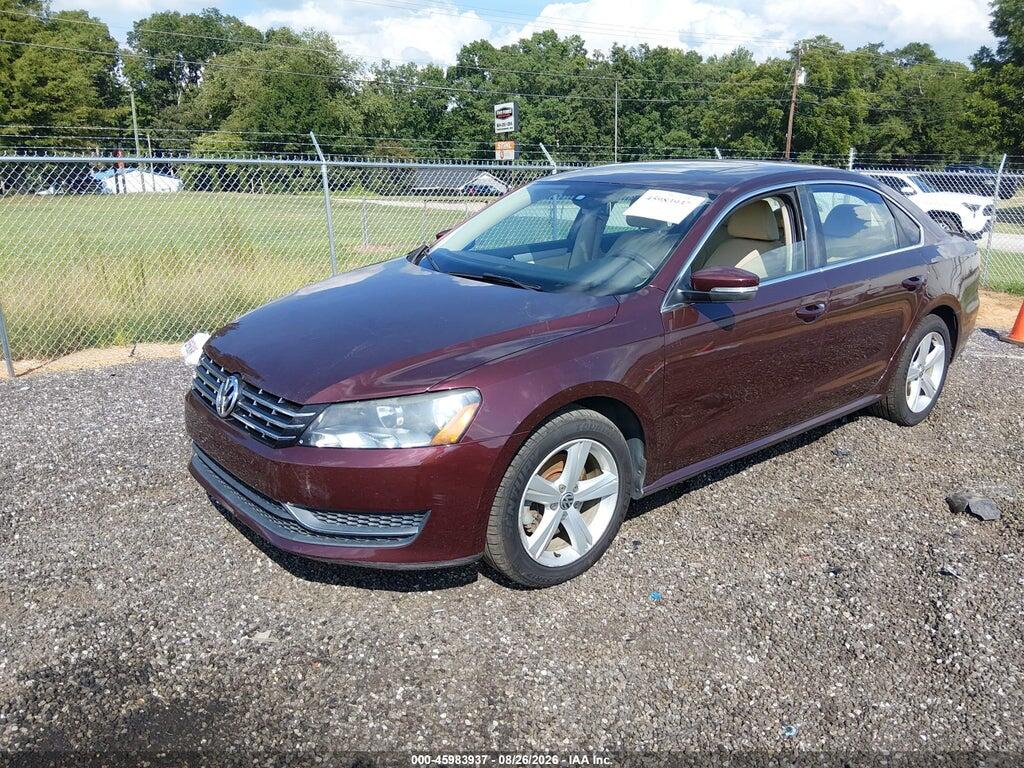 1VWBN7A30DC012212 2013 VOLKSWAGEN PASSAT photo no. 2