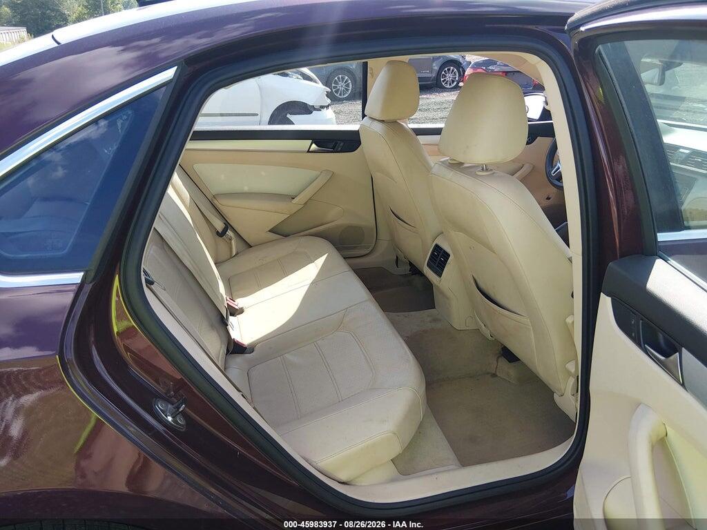 1VWBN7A30DC012212 2013 VOLKSWAGEN PASSAT photo no. 8