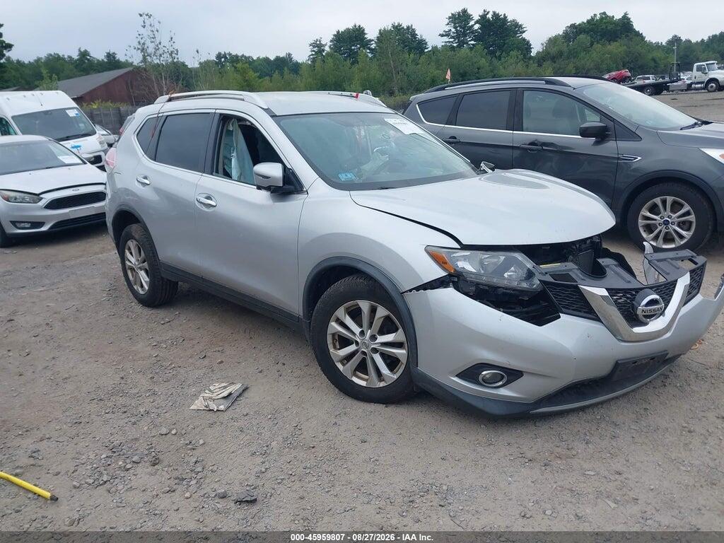 2016 NISSAN ROGUE KNMAT2MV5GP644348