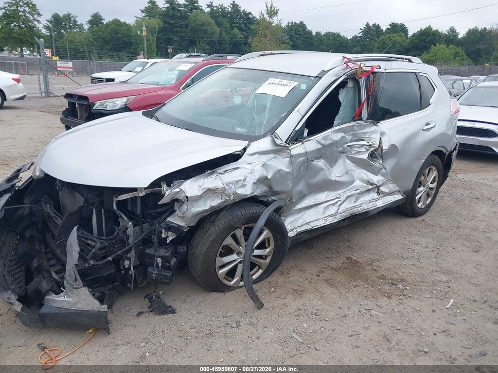 KNMAT2MV5GP644348 2016 NISSAN ROGUE photo no. 2