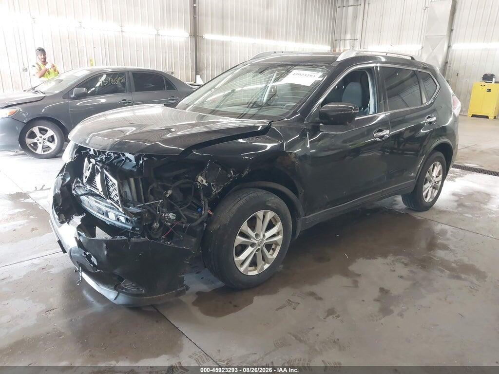KNMAT2MV7GP690926 2016 NISSAN ROGUE photo no. 2