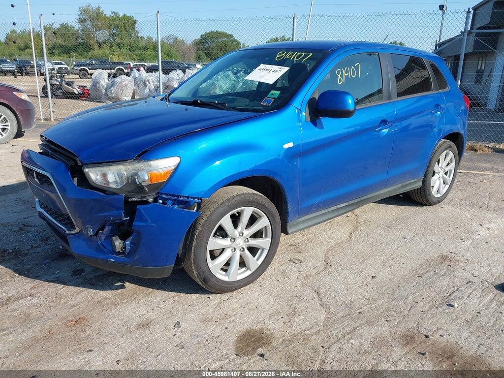 4A4AP3AU7FE006899 2015 MITSUBISHI OUTLANDER SPORT photo no. 2