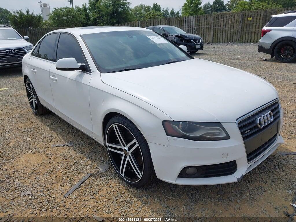 2011 AUDI A4 WAUFFAFL8BN004669