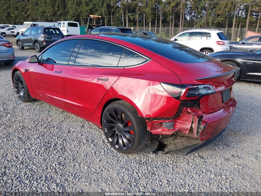 5YJ3E1EC3MF071241 2021 TESLA MODEL 3 photo no. 3