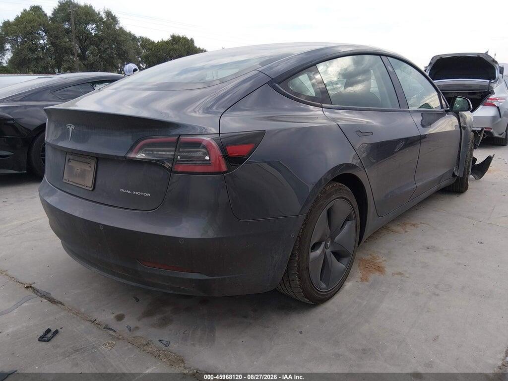 5YJ3E1EB7MF032501 2021 TESLA MODEL 3 photo no. 4
