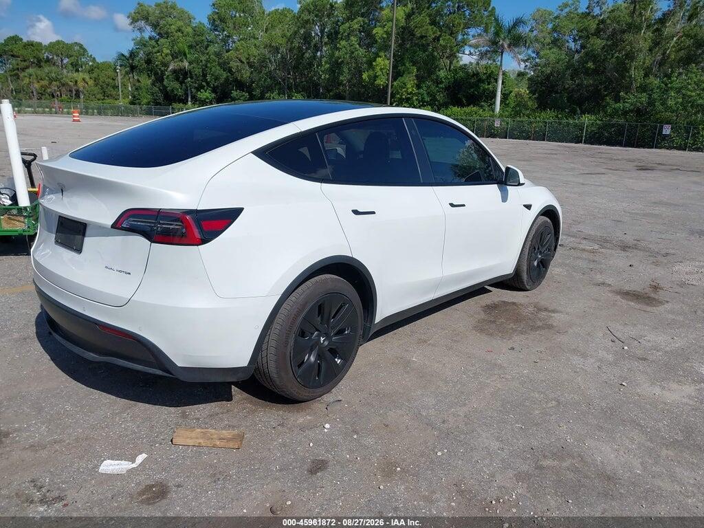 5YJYGDEE8MF224554 2021 TESLA MODEL Y photo no. 4