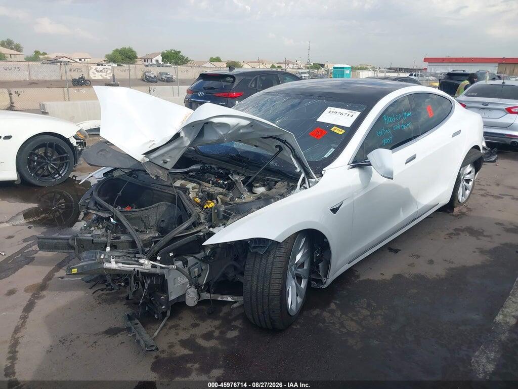 5YJSA1E29LF362825 2020 TESLA MODEL S photo no. 2