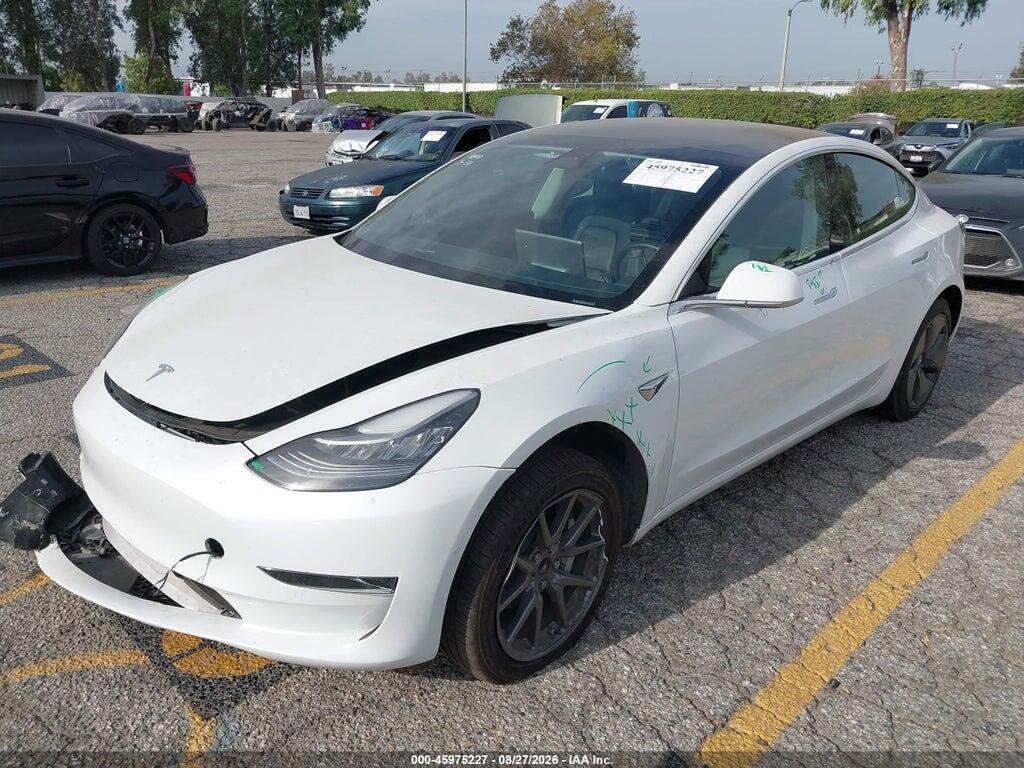 5YJ3E1EA2LF658978 2020 TESLA MODEL 3 photo no. 2