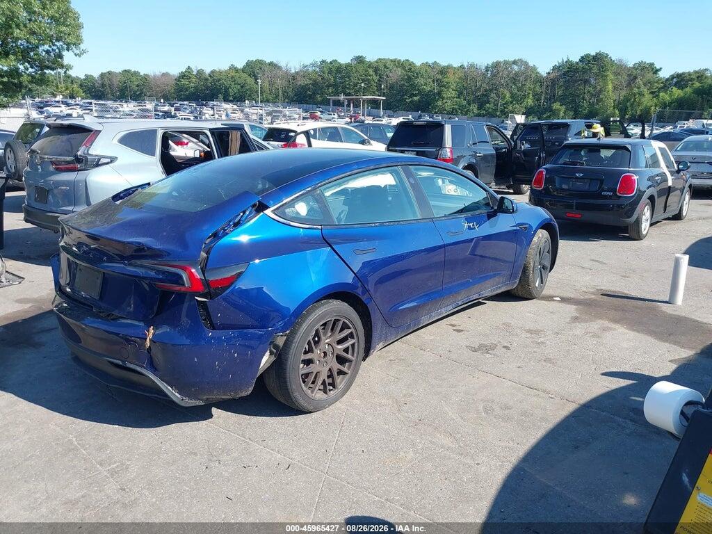 5YJ3E1EA6RF862904 2024 TESLA MODEL 3 photo no. 4