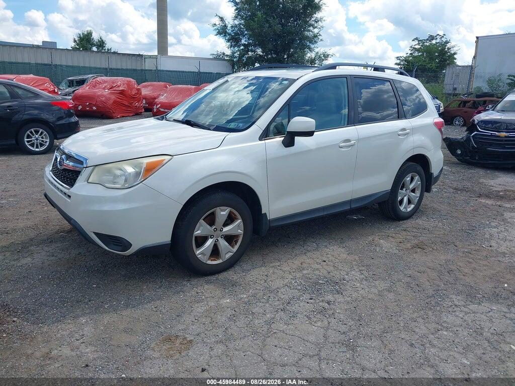 JF2SJAEC3EH481628 2014 SUBARU FORESTER photo no. 2