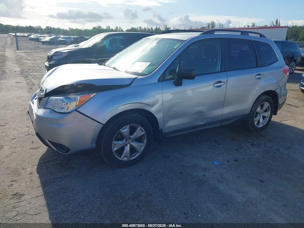 JF2SJAEC5EH513463 2014 SUBARU FORESTER photo no. 2