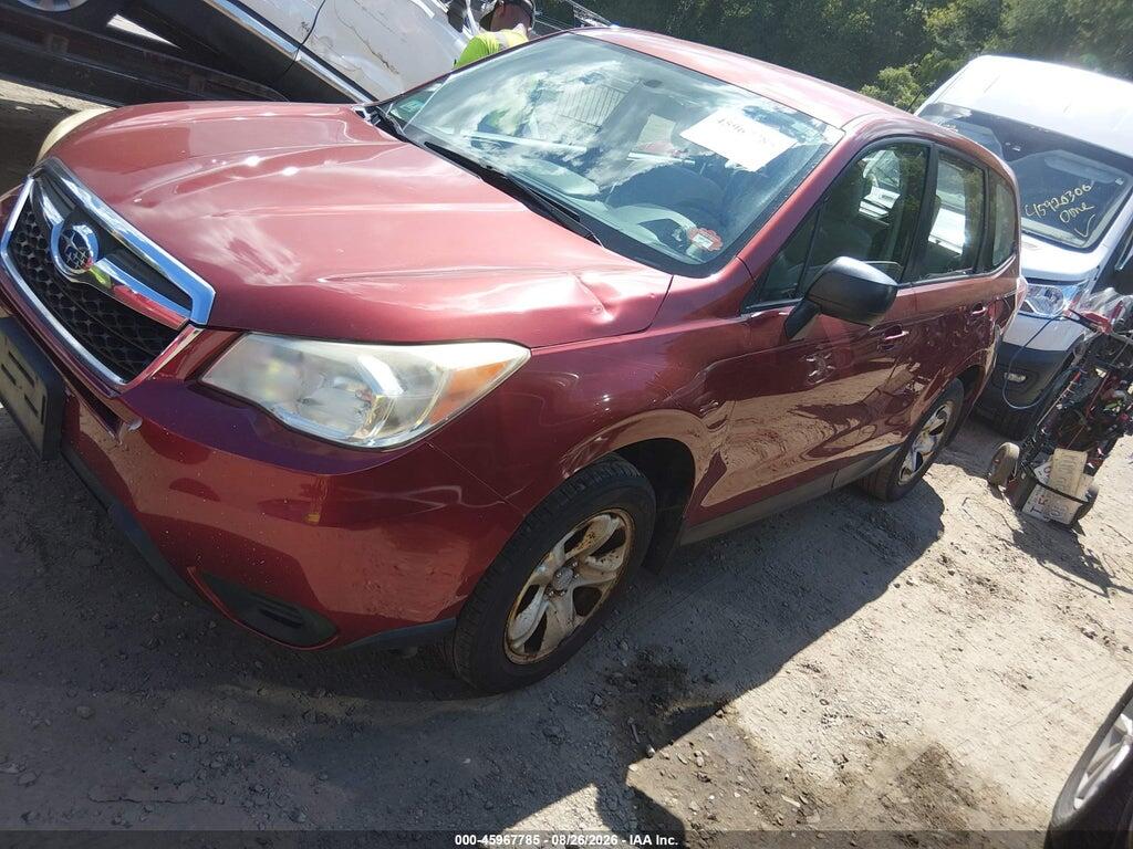 JF2SJAACXEH450494 2014 SUBARU FORESTER photo no. 2