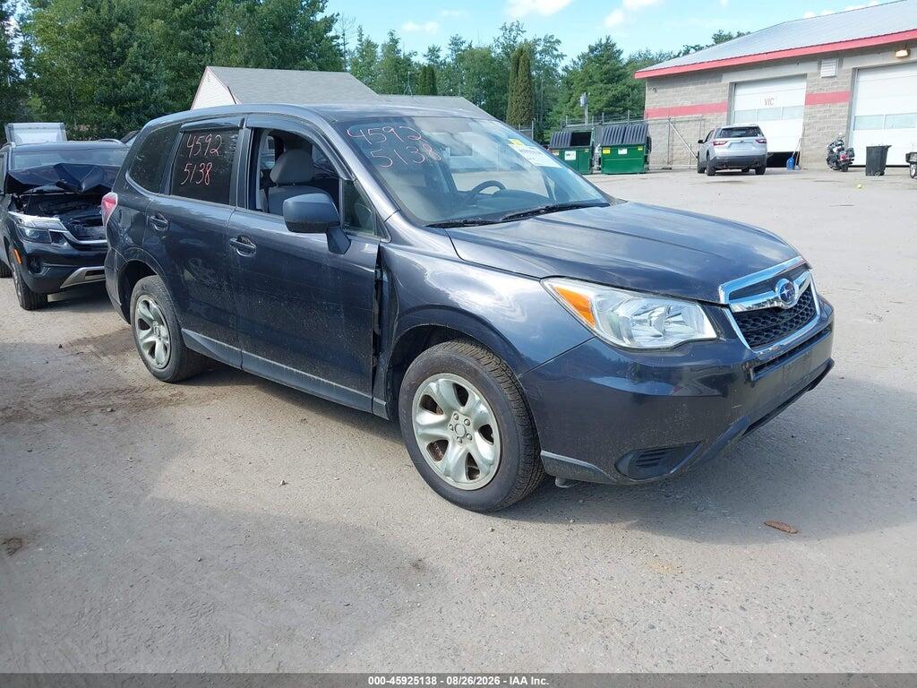 2014 SUBARU FORESTER JF2SJAAC4EH484558