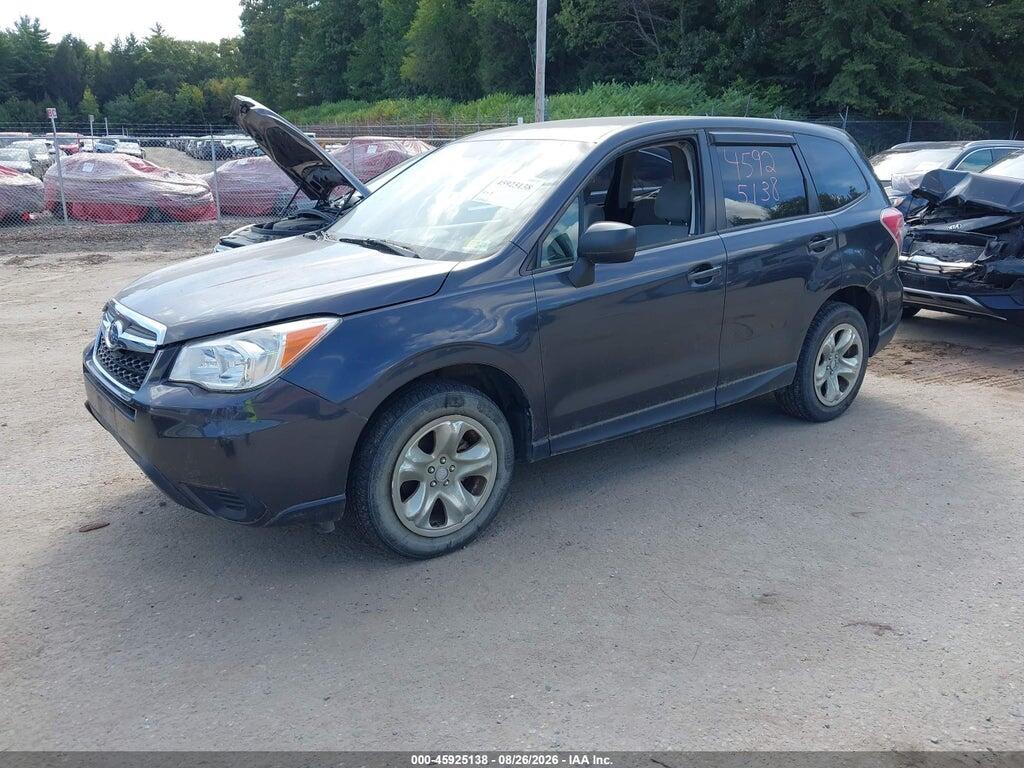 JF2SJAAC4EH484558 2014 SUBARU FORESTER photo no. 2