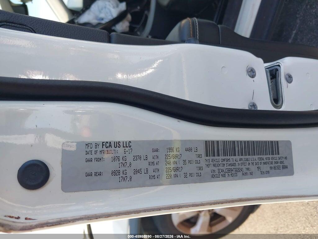 3C4NJCBB9HT669241 2017 JEEP NEW COMPASS photo no. 9