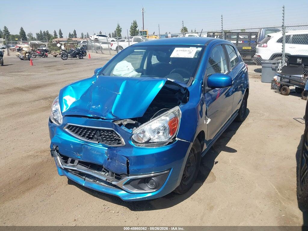 ML32A3HJ1JH009526 2018 MITSUBISHI MIRAGE photo no. 2