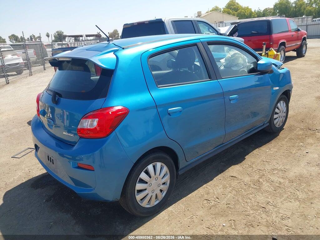 ML32A3HJ1JH009526 2018 MITSUBISHI MIRAGE photo no. 4