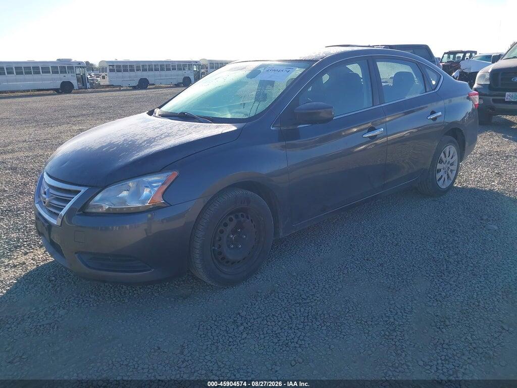 3N1AB7AP1FL631695 2015 NISSAN SENTRA photo no. 2