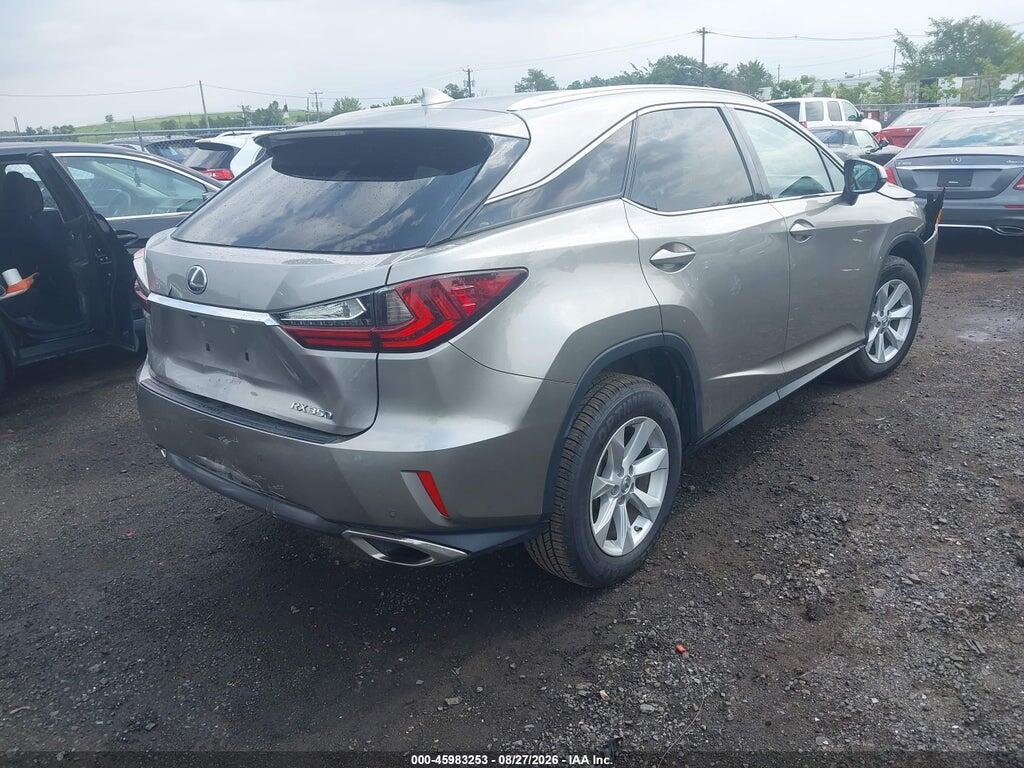 2T2BZMCAXHC124736 2017 LEXUS RX 350 photo no. 4