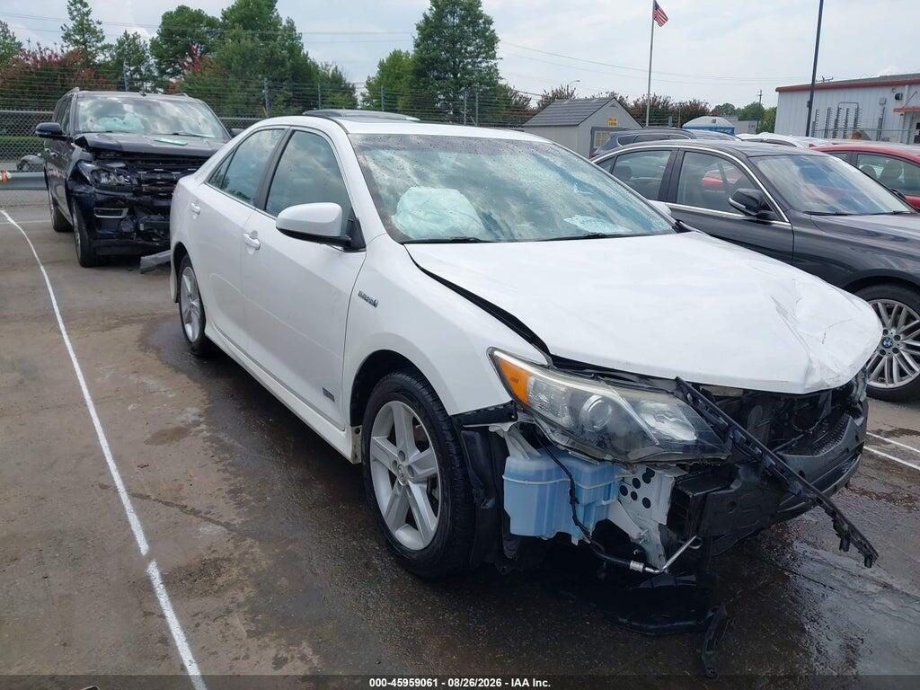2014 TOYOTA CAMRY HYBRID 4T1BD1FK8EU124587