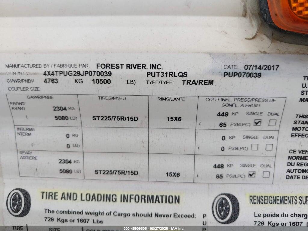 4X4TPUG29JP070039 2018 OTHER OTHER photo no. 9