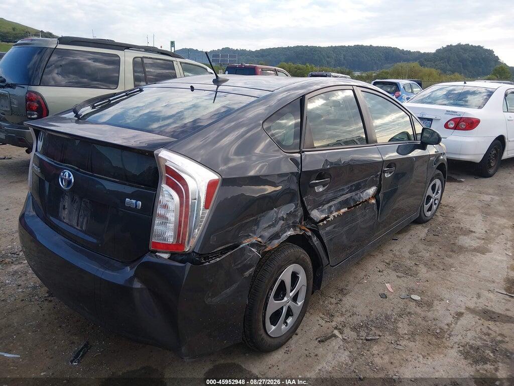 JTDKN3DU6E1783612 2014 TOYOTA PRIUS photo no. 4