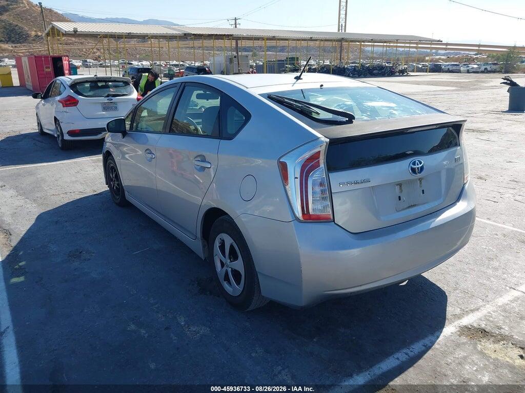 JTDKN3DU3E0363845 2014 TOYOTA PRIUS photo no. 3