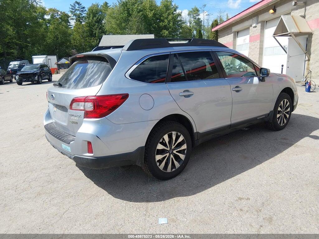4S4BSALC9F3356383 2015 SUBARU OUTBACK photo no. 4