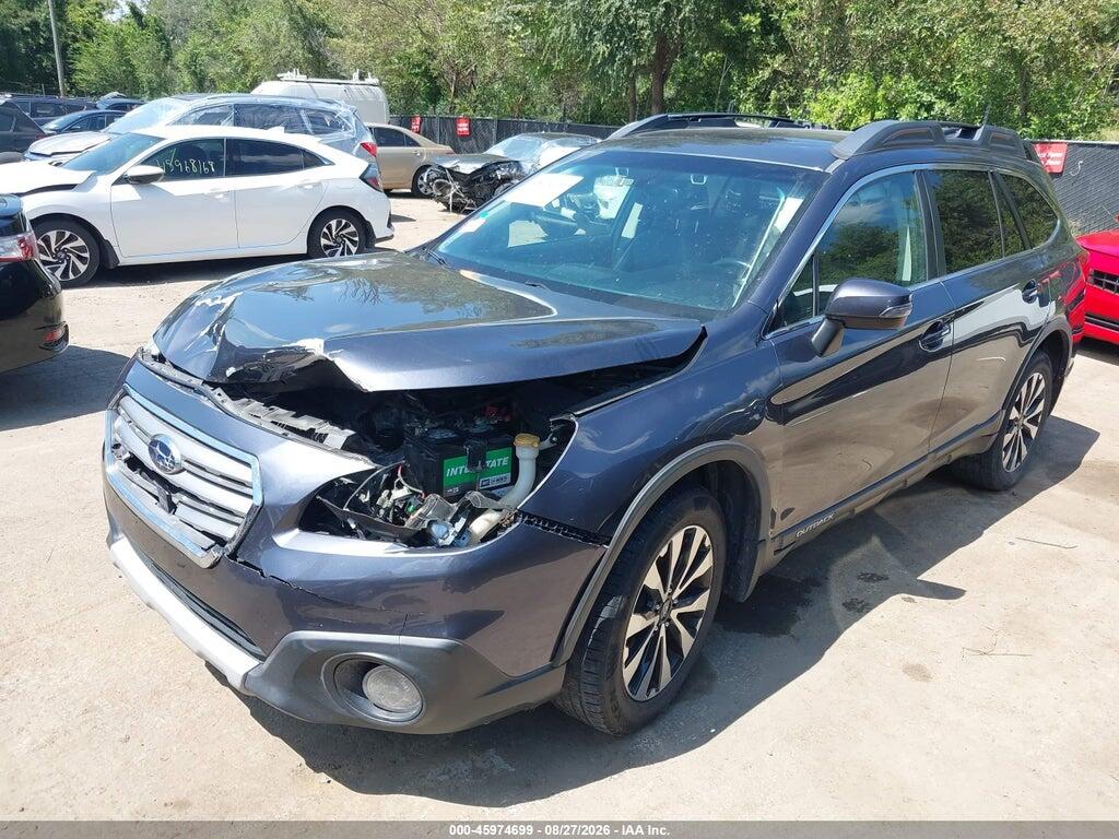 4S4BSBNC2F3327360 2015 SUBARU OUTBACK photo no. 2