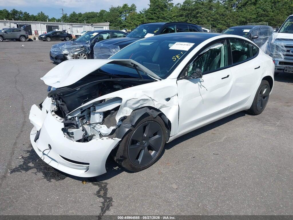 5YJ3E1EB5PF593753 2023 TESLA MODEL 3 photo no. 2