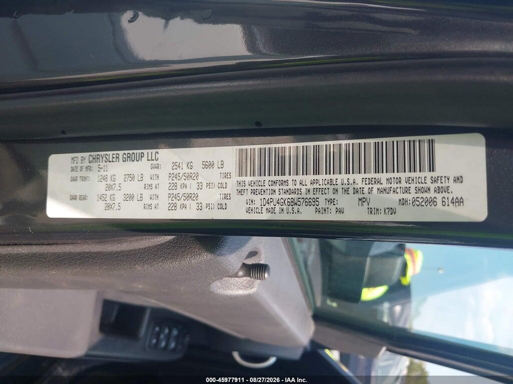 1D4PU4GK6BW576695 2011 DODGE NITRO photo no. 9