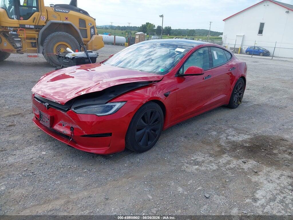 5YJSA1E57PF500670 2023 TESLA MODEL S photo no. 2