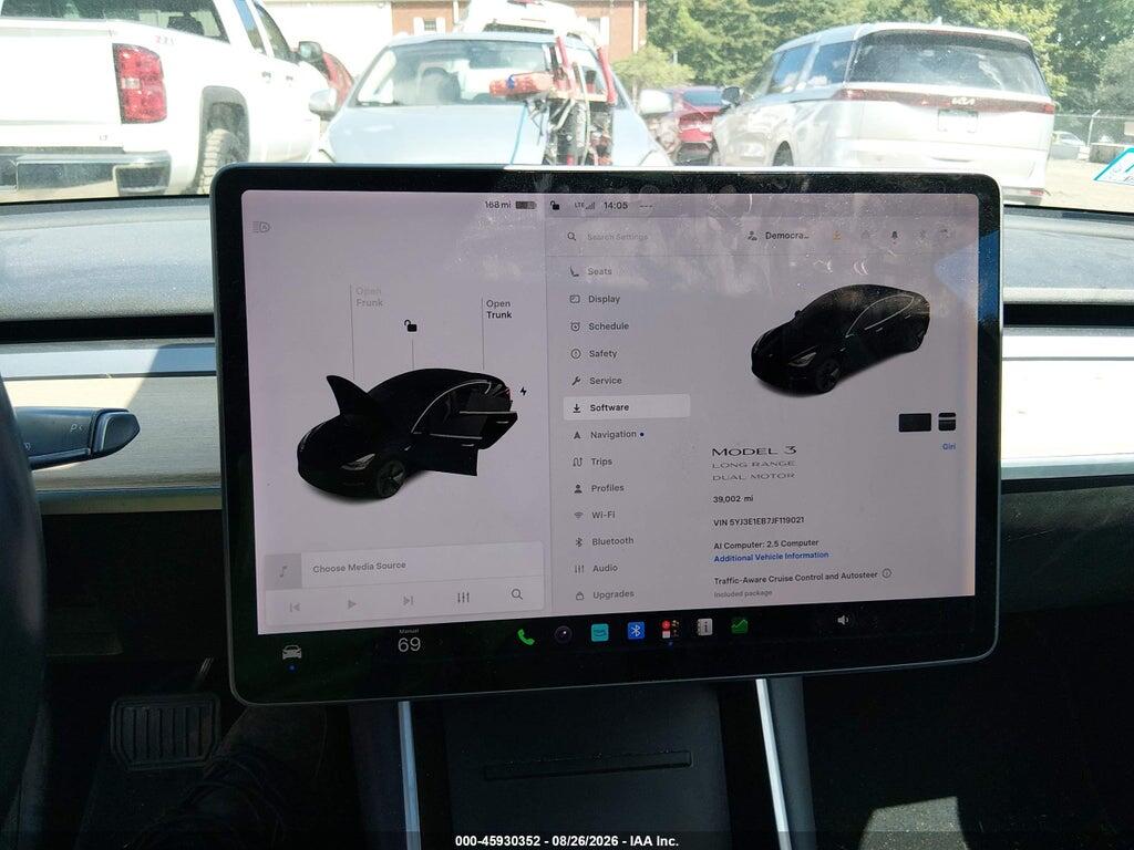 5YJ3E1EB7JF119021 2018 TESLA MODEL 3 photo no. 7