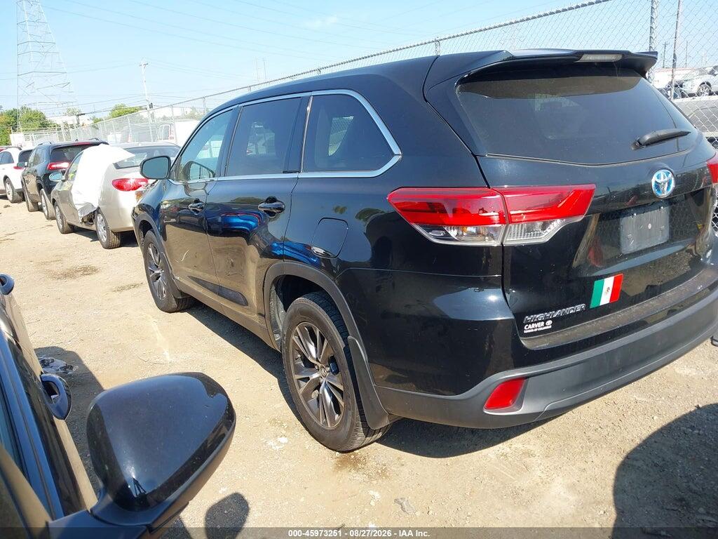 5TDBGRFH5KS068106 2019 TOYOTA HIGHLANDER HYBRID photo no. 3