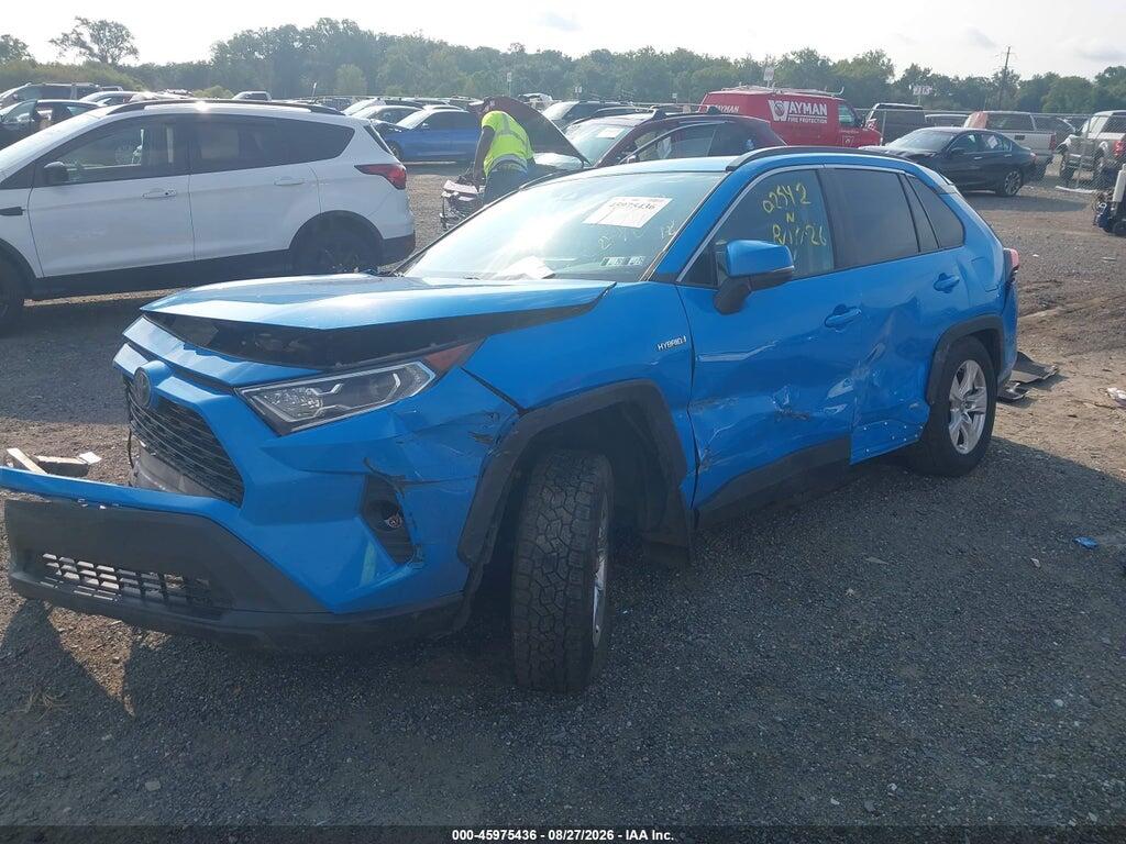 2T3RWRFV6KW034150 2019 TOYOTA RAV4 HYBRID photo no. 2