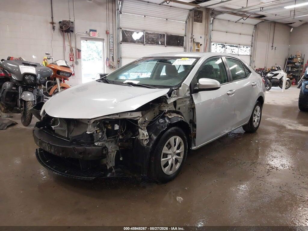 2T1BURHE8FC262378 2015 TOYOTA COROLLA photo no. 2