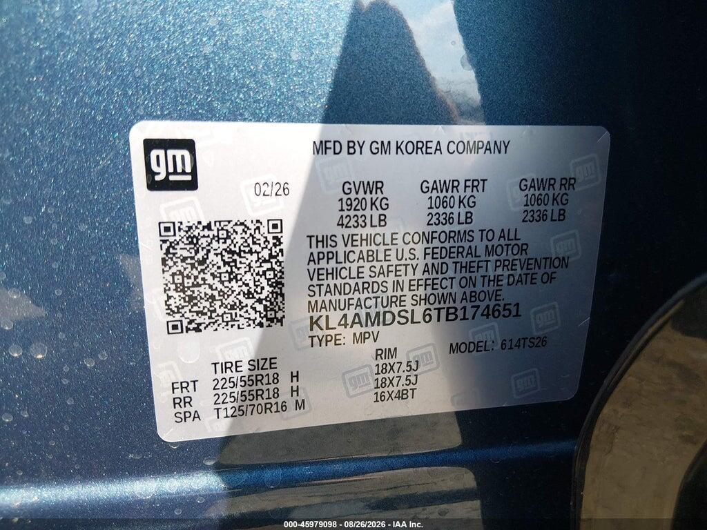 KL4AMDSL6TB174651 2026 BUICK ENCORE GX photo no. 9