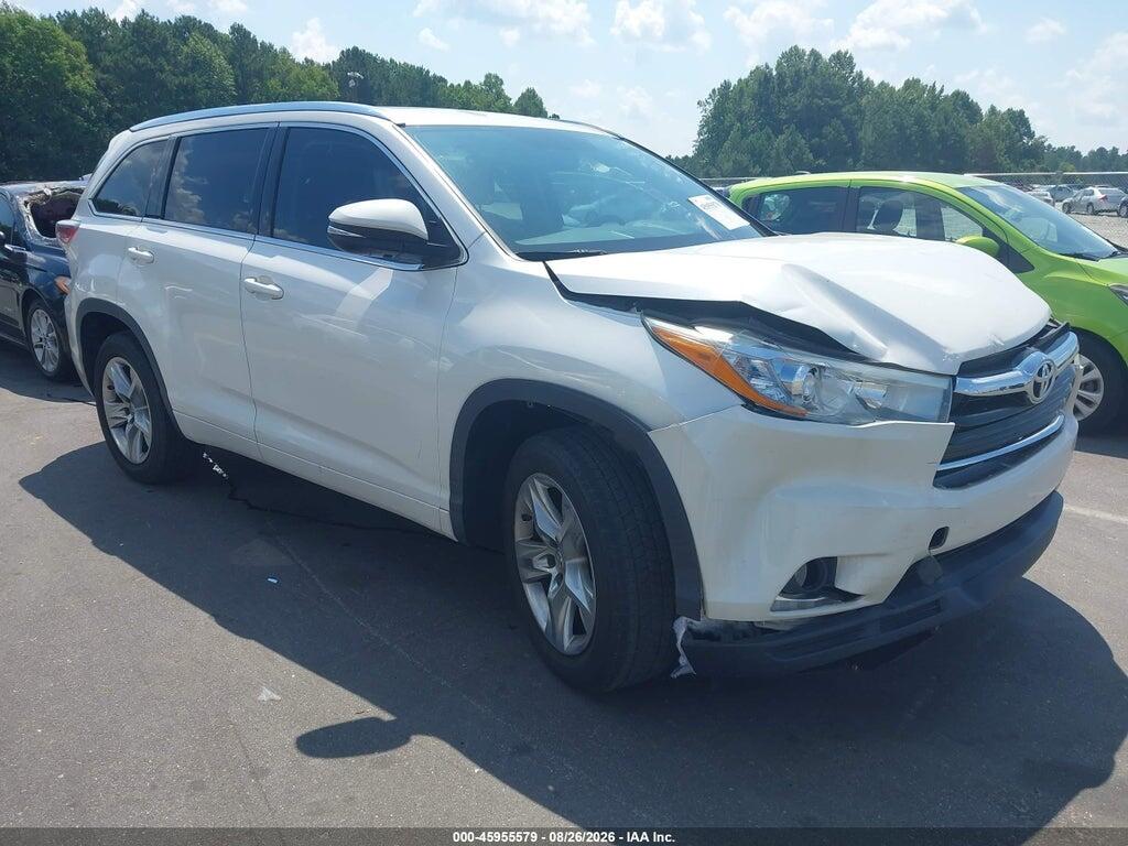 2015 TOYOTA HIGHLANDER 5TDYKRFHXFS117217