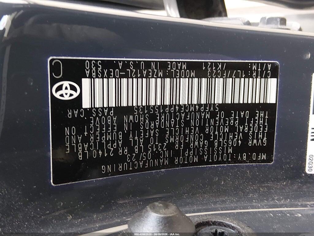 5YFP4MCE4PP155135 2023 TOYOTA COROLLA photo no. 9