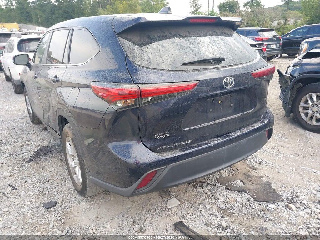 5TDKDRAHXPS016154 2023 TOYOTA HIGHLANDER photo no. 3