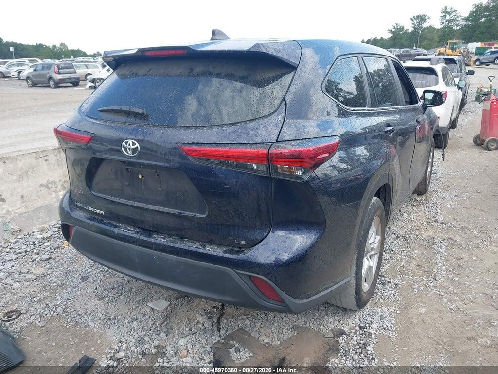 5TDKDRAHXPS016154 2023 TOYOTA HIGHLANDER photo no. 4