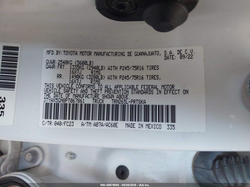 3TYAX5GN8PT067861 2023 TOYOTA TACOMA photo no. 9