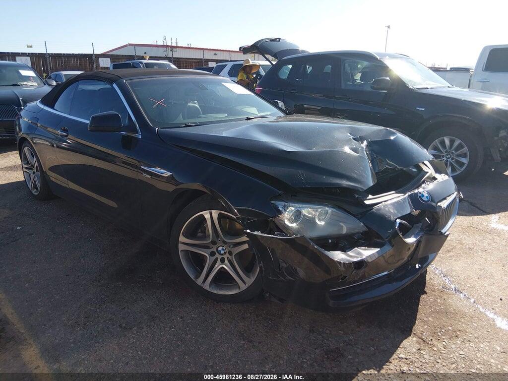 2012 BMW 650I WBALZ5C5XCC619454
