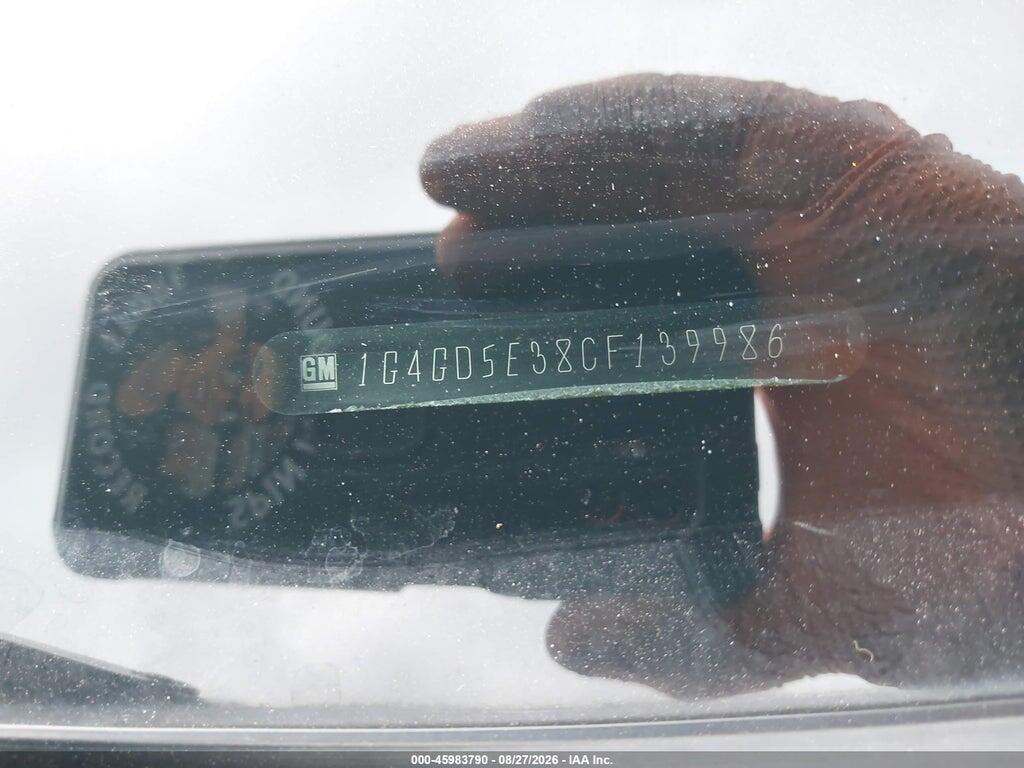 1G4GD5E38CF139986 2012 BUICK LACROSSE photo no. 9