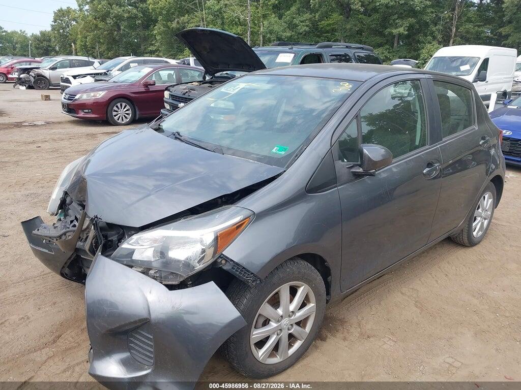 VNKKTUD36FA018718 2015 TOYOTA YARIS photo no. 2