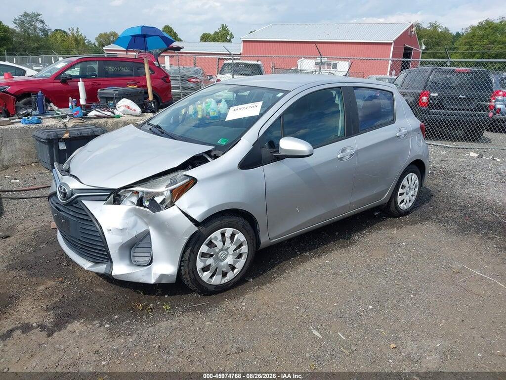 VNKKTUD37FA020204 2015 TOYOTA YARIS photo no. 2