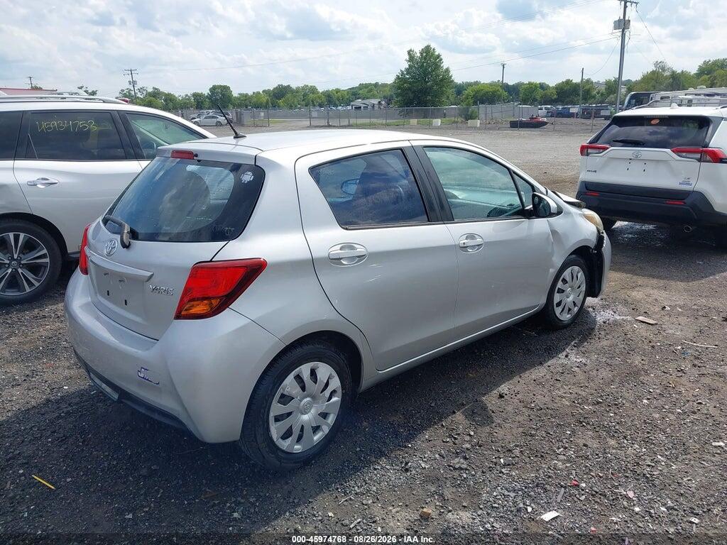 VNKKTUD37FA020204 2015 TOYOTA YARIS photo no. 4