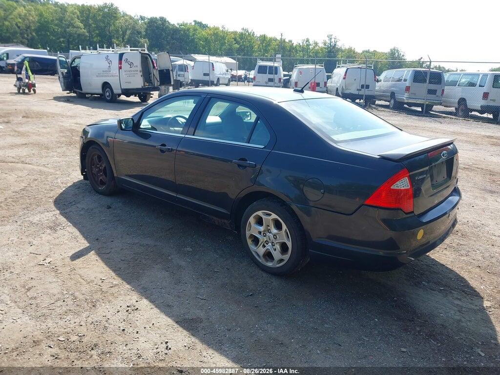 3FAHP0HA3BR177016 2011 FORD FUSION photo no. 3