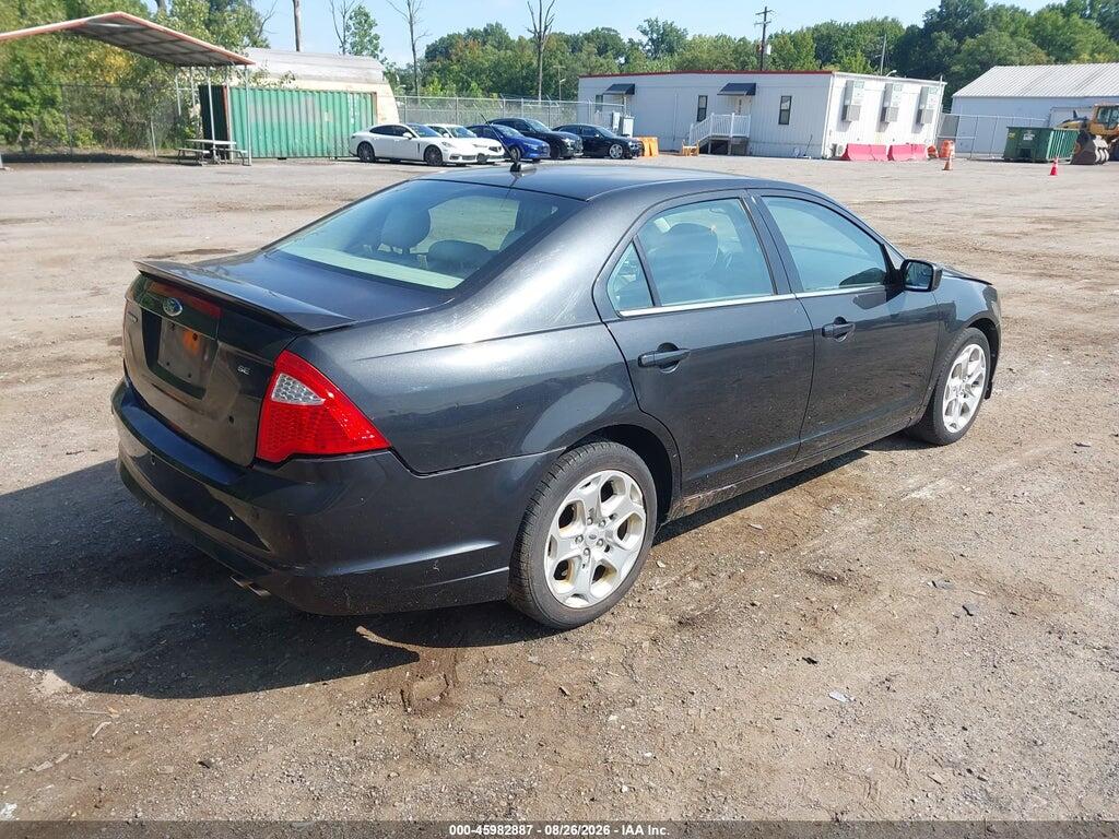 3FAHP0HA3BR177016 2011 FORD FUSION photo no. 4